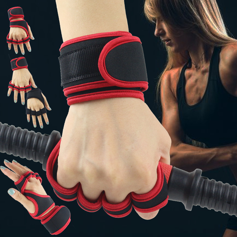 Weightlifting Gloves - Мужские и женские перчатки для фитнеса,