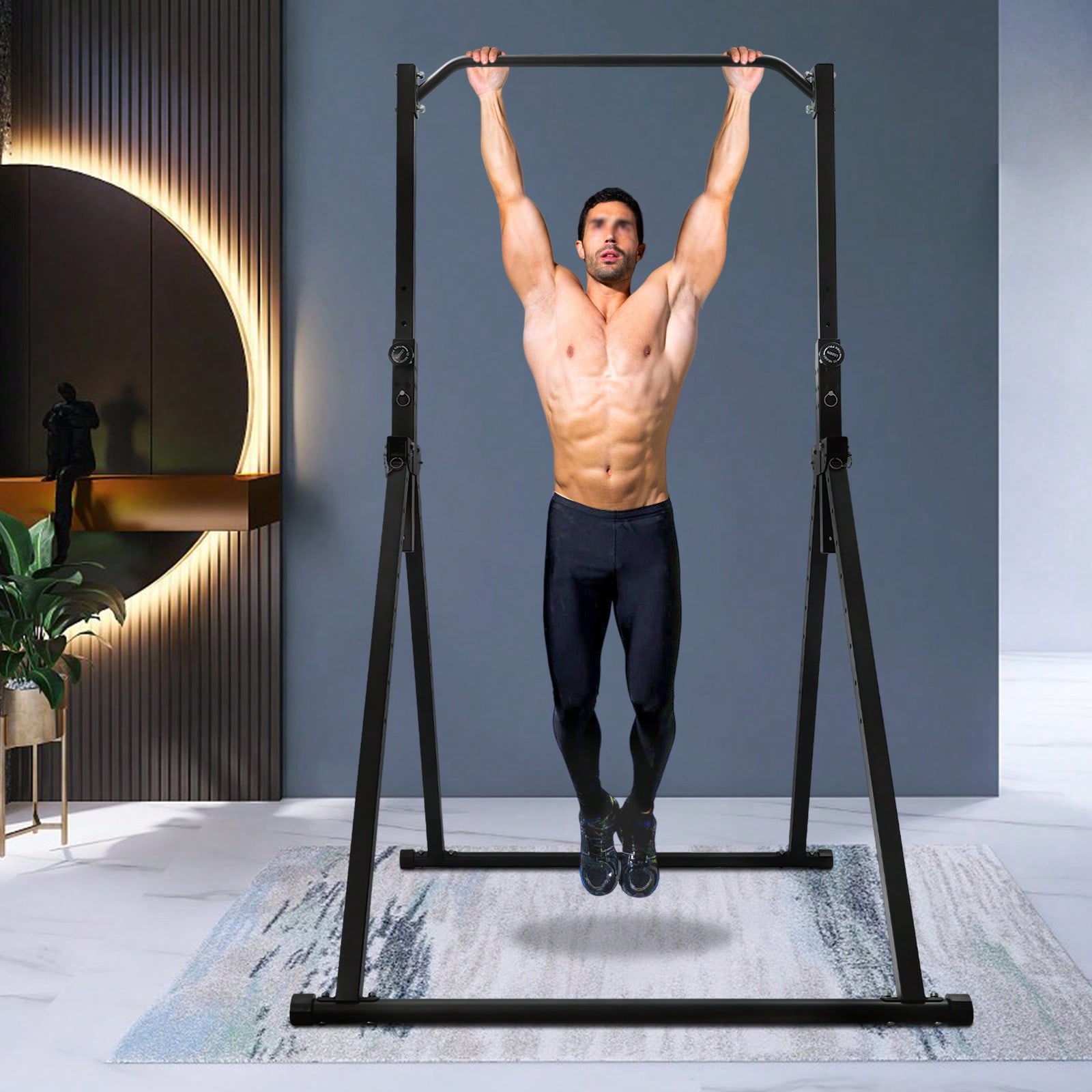 Треугольная турникетная стойка – обзор и цена Pull Up Bar